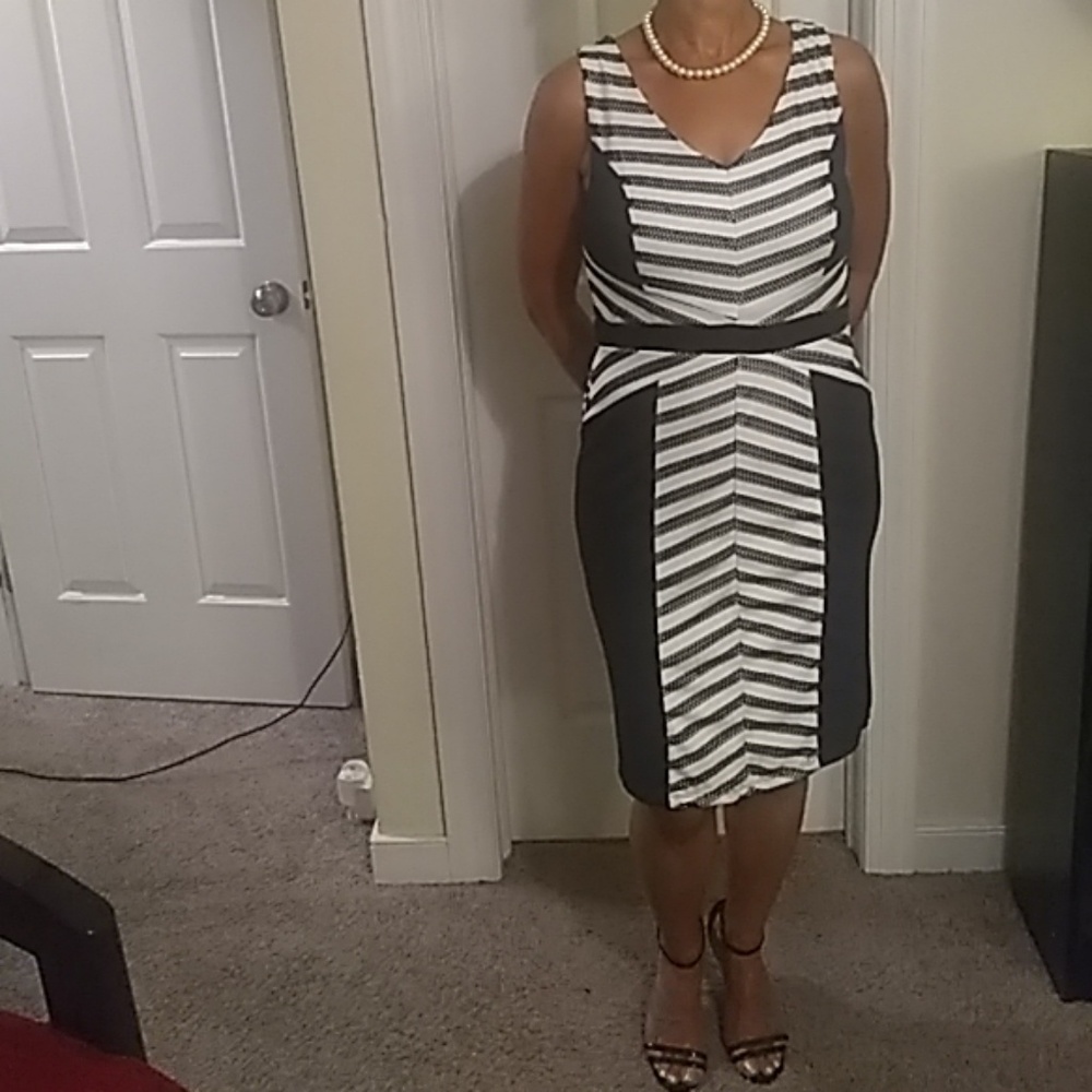 Black and White dress